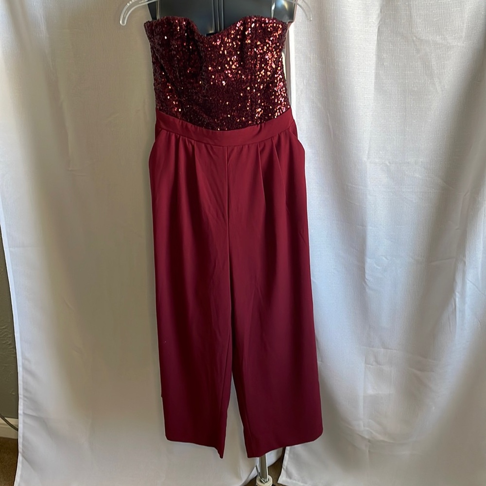 GB Strapless Jumpsuit